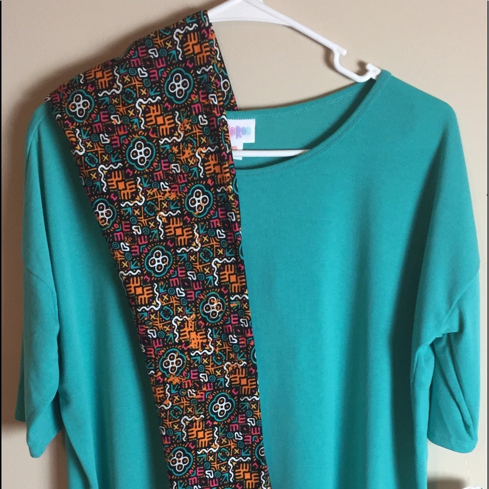 NWT LuLaRoe Irma And Leggings Set